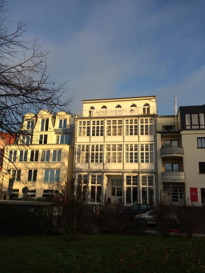 Apartmenthaus Am Leuchtturm Rostock Dış mekan fotoğraf